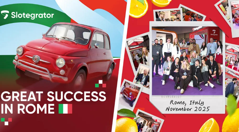 Slotegrator亮相SiGMA中歐2025羅馬站，意式風格展位揭示iGaming未來趨勢