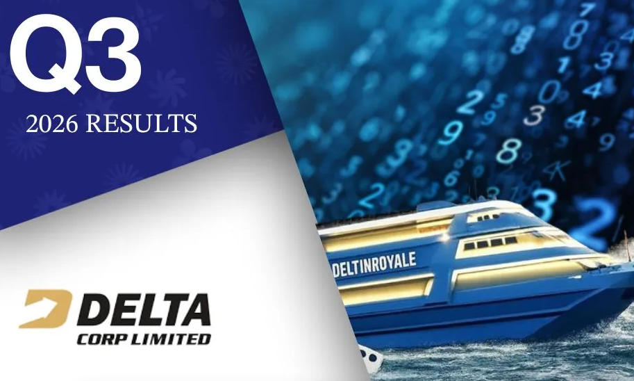 1769406787254179.jpg 印度博弈巨擘DeltaCorp第三季淨利暴跌60% 高額稅負與監管緊縮重創業績