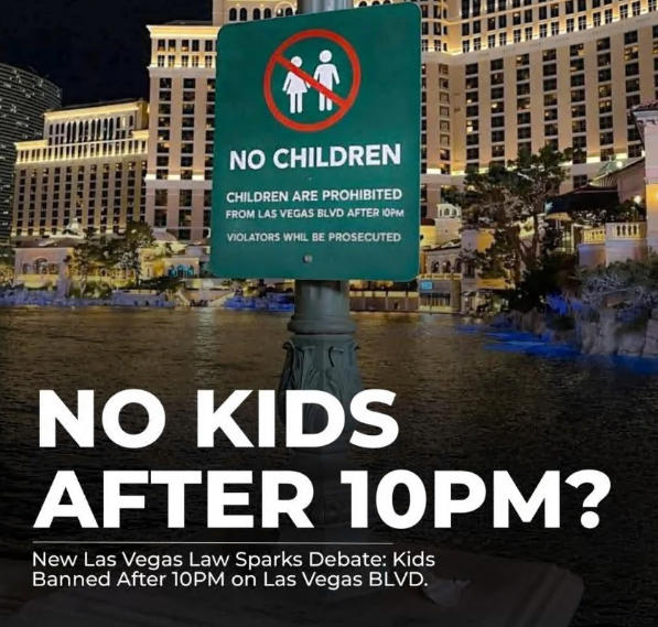 拉斯維加斯宵禁謠言瘋傳！AI假圖引爆千則激論，真相曝光網民傻眼